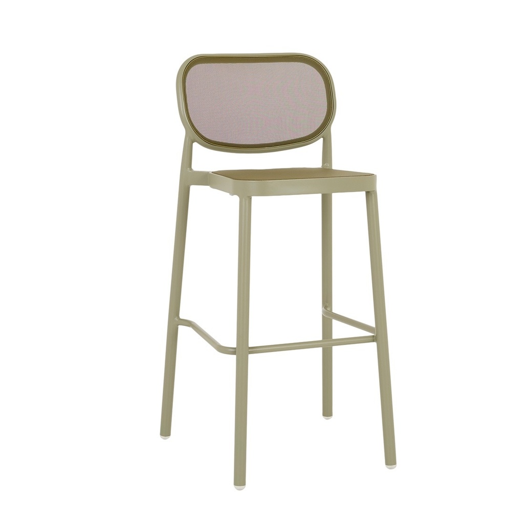 Montroi Malla Barstool - Hunter Textilene - Jungle Green