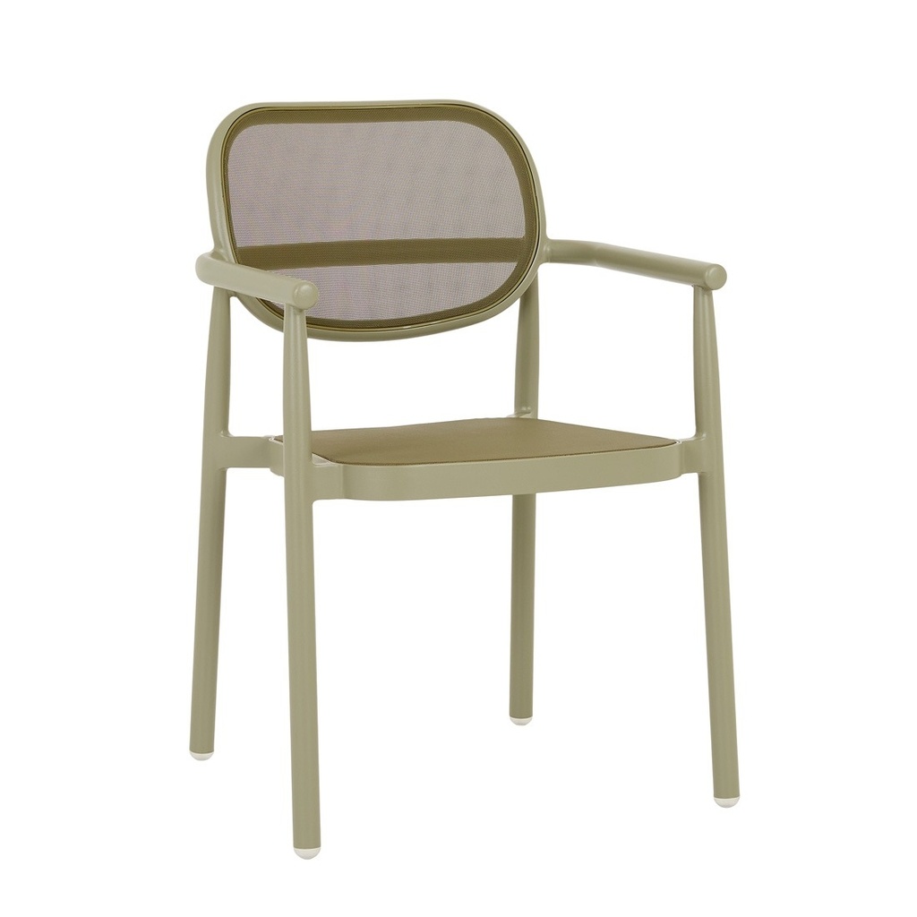[MONTROI-MALLA-DINING-ARMCHAIR-HUNTER-TEXTILENE-JUNGLE-GREEN-CH-MONT-MALLA-ARM-JUNGLE-GREEN] Montroi Malla Dining Armchair - Hunter Textilene - Jungle Green