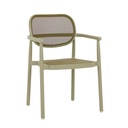 Montroi Malla Dining Armchair - Hunter Textilene - Jungle Green