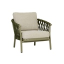 Montroi Weave Sofa Chair - Jungle Green - Natural
