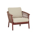 Montroi Weave Sofa Chair - Sunbaked Clay - Natural