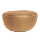 Natadora Fable Ottoman - Camel Leather