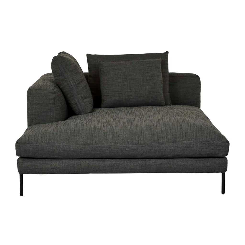 Natadora Ondine Left Chaise - Basil