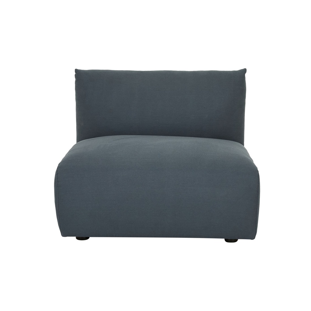 Natadora Slipper 1 Seater Centre Sofa - Dark Teal