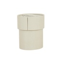 Nido Marble Bedside - Putty - Matt Ocean Marble