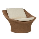 Normandy Weave Occasional Chair - Safari Straw - Oatmeal