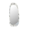 Oakley Pebble Floor Mirror - Ocean Marble