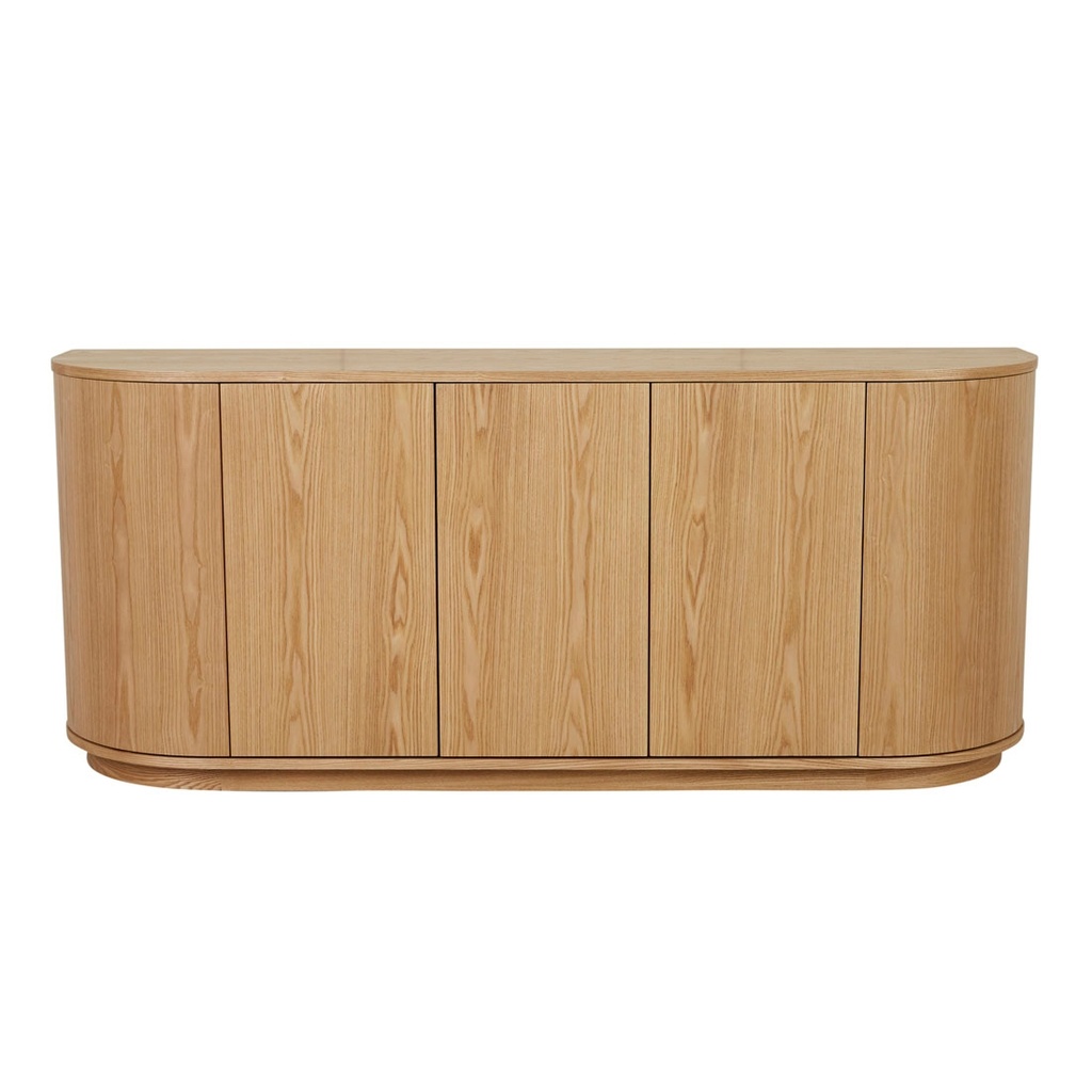 [OBERON-CRESCENT-BUFFET-NATURAL-ASH-BUF-OBER-CRES] Oberon Crescent Buffet - Natural Ash