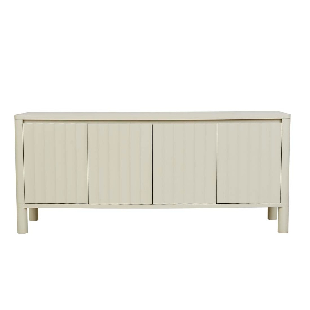 [OLIVER-FLUTED-BUFFET-PUTTY-BUF-OLIV-FLU] Oliver Fluted Buffet - Putty