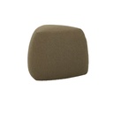 Pebble Small Ottoman - Deep Olive