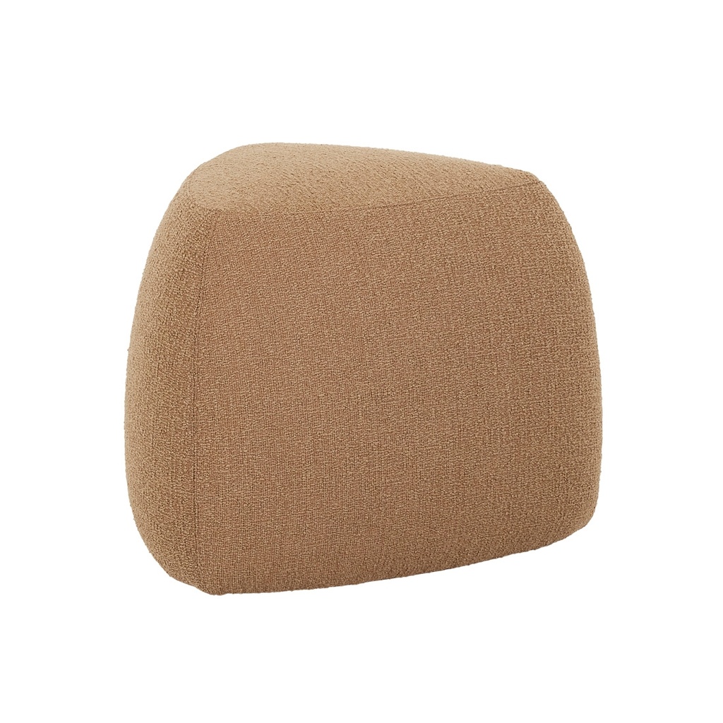 Pebble Small Ottoman - Teddy