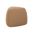 Pebble Small Ottoman - Teddy