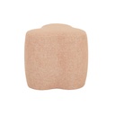 Petal Ottoman - Peach