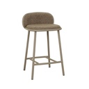 Pebble Barstool - Shiitake - Matt Latte