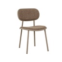 Pebble Dining Chair - Shiitake - Matt Latte