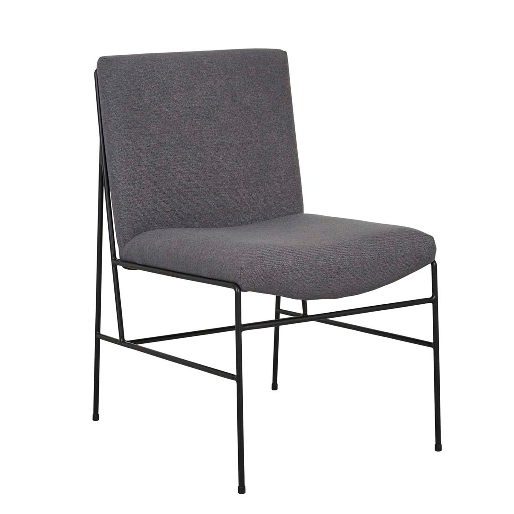 [PENN-DINING-CHAIR-IRON-ORE-BLACK-METAL-CH-PENN-BLACK-METAL] Penn Dining Chair - Iron Ore - Black Metal