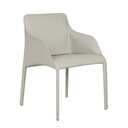 Percy Dining Armchair - Linen Grey