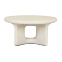 Petra Round Coffee Table - Ivory