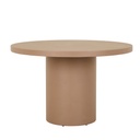Petra Round Dining Table - Neutral Clay Pitted