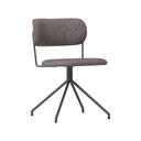Piccolo Spider Leg Office Chair - Carbon Tweed - Matt Graphite