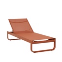 Pier Curve Sunbed - Terracotta