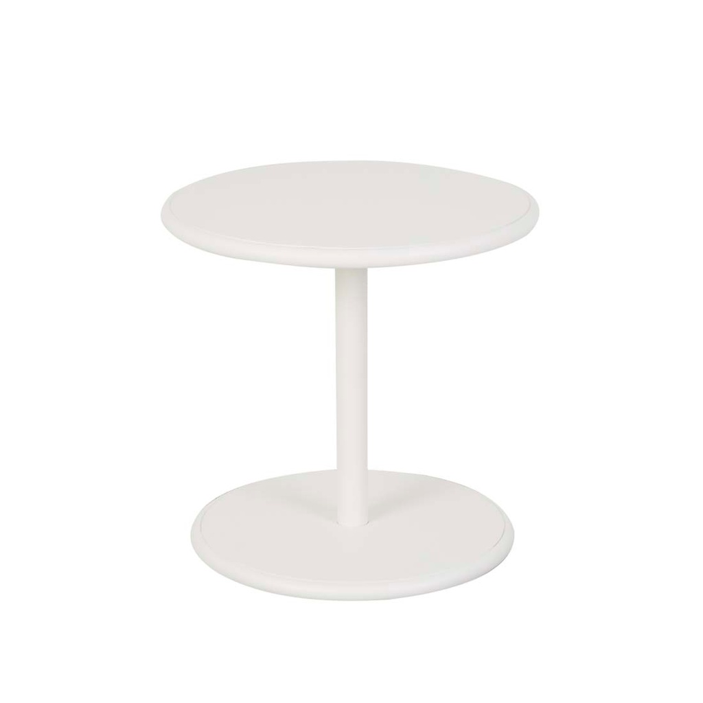 Pier Round Side Table - White