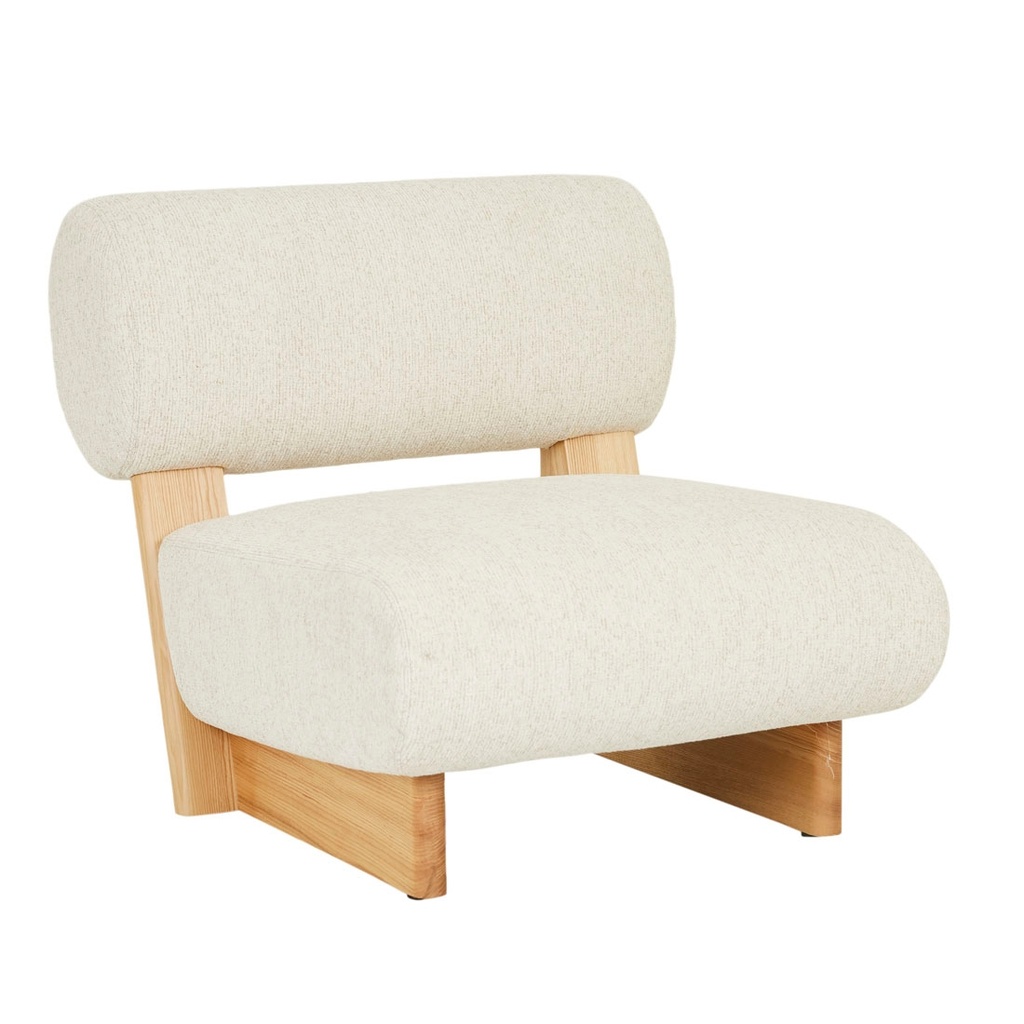 [PINTO-OCCASIONAL-CHAIR-GARDENIA-SPECKLE-NATURAL-ASH-CH-PINTO-OCC-NATURAL-ASH] Pinto Occasional Chair - Gardenia Speckle - Natural Ash