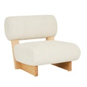 Pinto Occasional Chair - Gardenia Speckle - Natural Ash