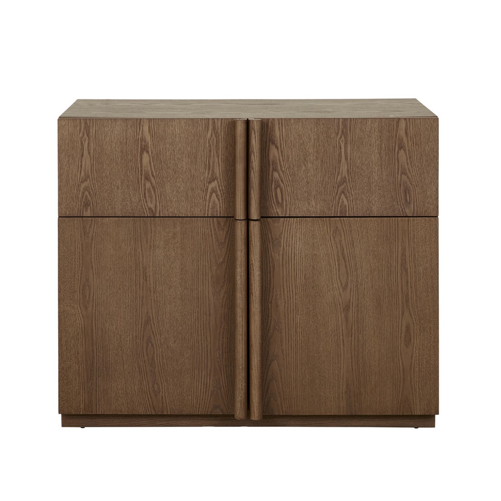 Kin 1 Drawer 2 Door Buffet - Smoked Ash