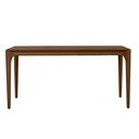 Piper Spindle Desk - Mocha Oak