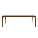 Piper Spindle Dining Table - Mocha Oak