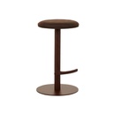 Plum Swivel Barstool - Eastwood Java - Matt Syrah