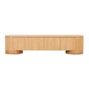 Pluto Entertainment Unit - Natural Ash
