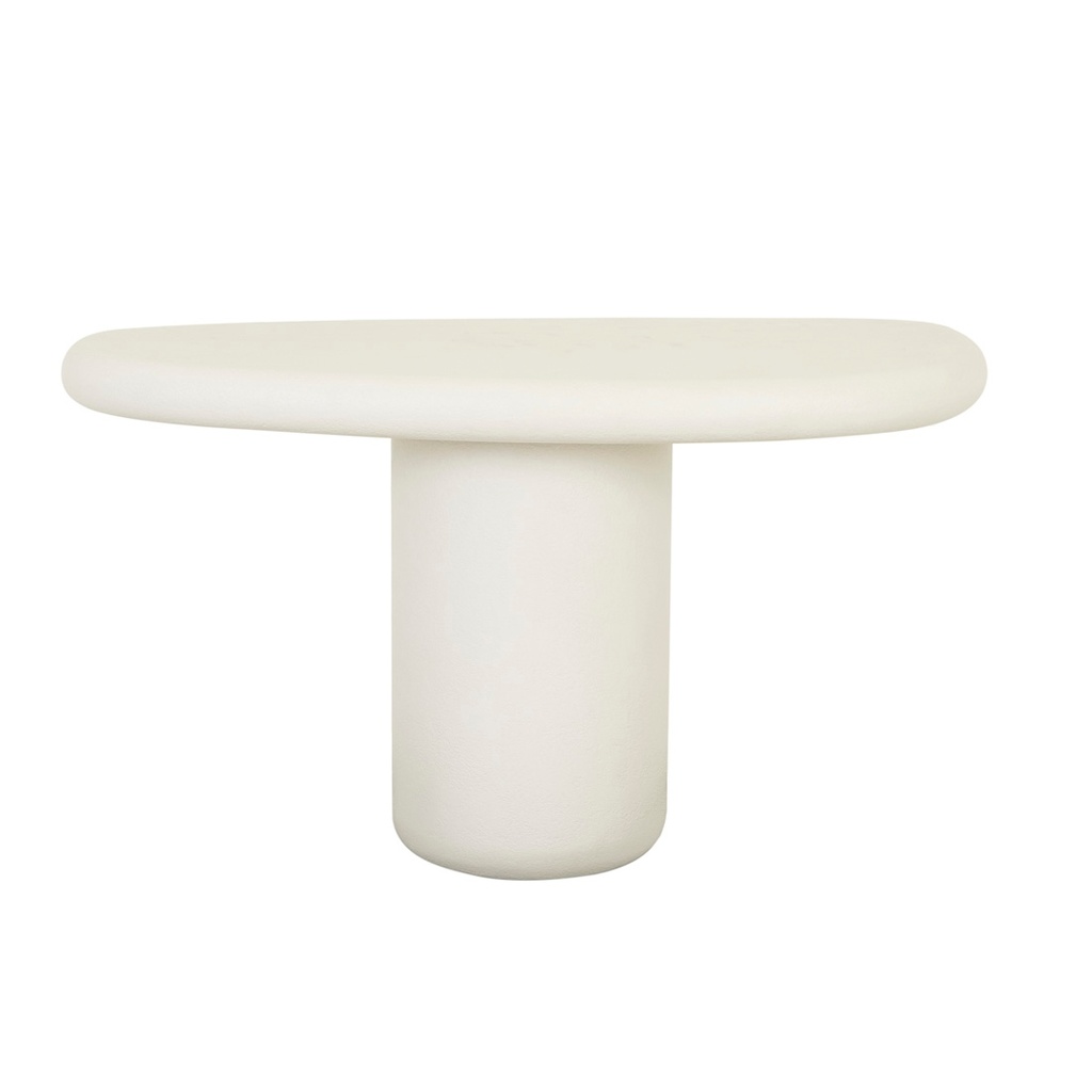 Elba Pedestal Coffee Table - Rope