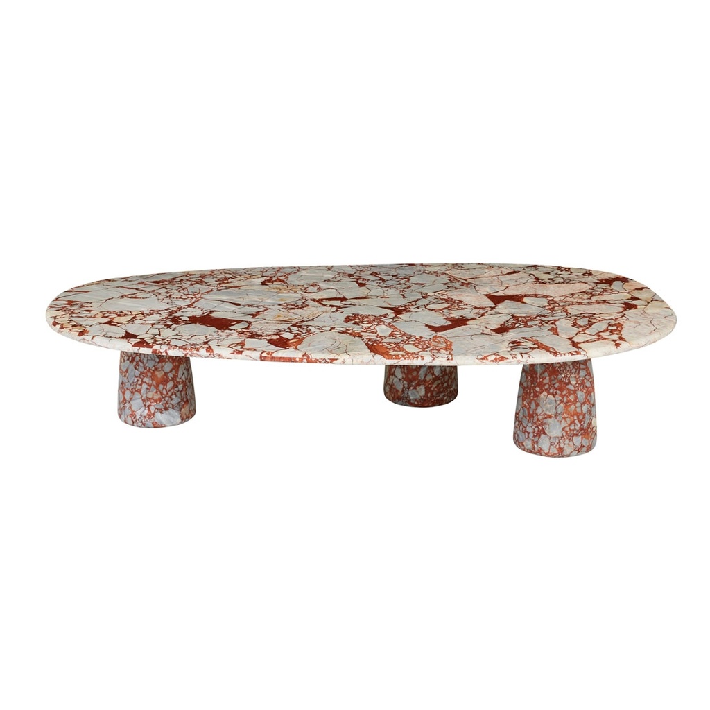 Puddle Coffee Table - Russet Dapple Marble