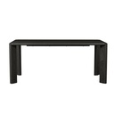 Ray Dining Table - Black Oak