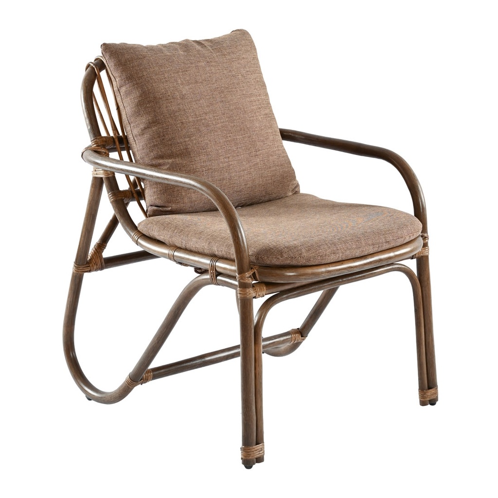 [REBECCA-OCCASIONAL-CHAIR-QUOLL-SPECKLE-ANTIQUE-BROWN-RATTAN-CH-REB-OCC-ANTIQUE-BROWN-RATTAN] Rebecca Occasional Chair - Quoll Speckle - Antique Brown Rattan
