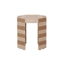 Reese Octo Side Table - Biscotti