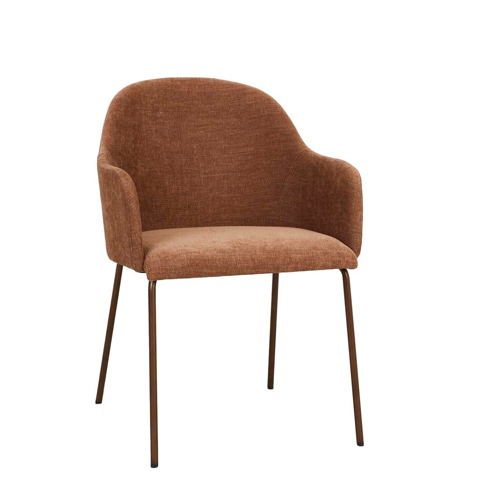 [RILEY-DINING-ARMCHAIR-COPELAND-HAZEL-ANTIQUE-BRONZE-CH-RIL-ARM-ANTIQUE-BRONZE] Riley Dining Armchair - Copeland Hazel - Antique Bronze