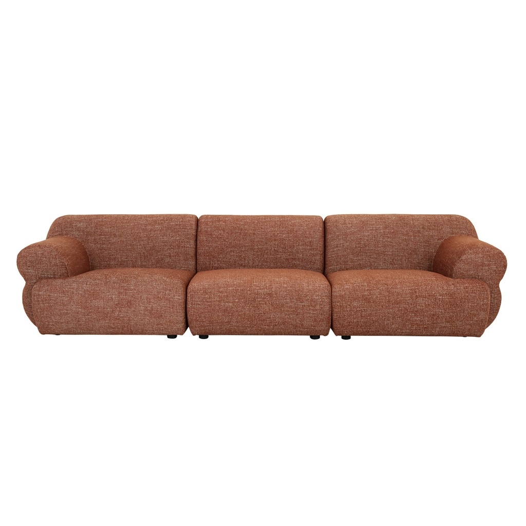 Juno Cloud Ottoman - Brick