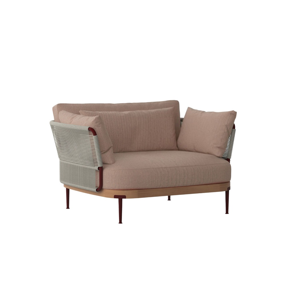 Riviera Sofa Chair - Hazelnut - Canvas