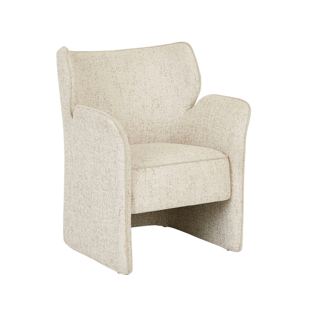 [RUBEN-OCCASIONAL-CHAIR-WHITE-BARK-SUGAR-VELVET-CH-RUBEN-OCC-SUGAR-VELVET] Ruben Occasional Chair - White Bark - Sugar Velvet