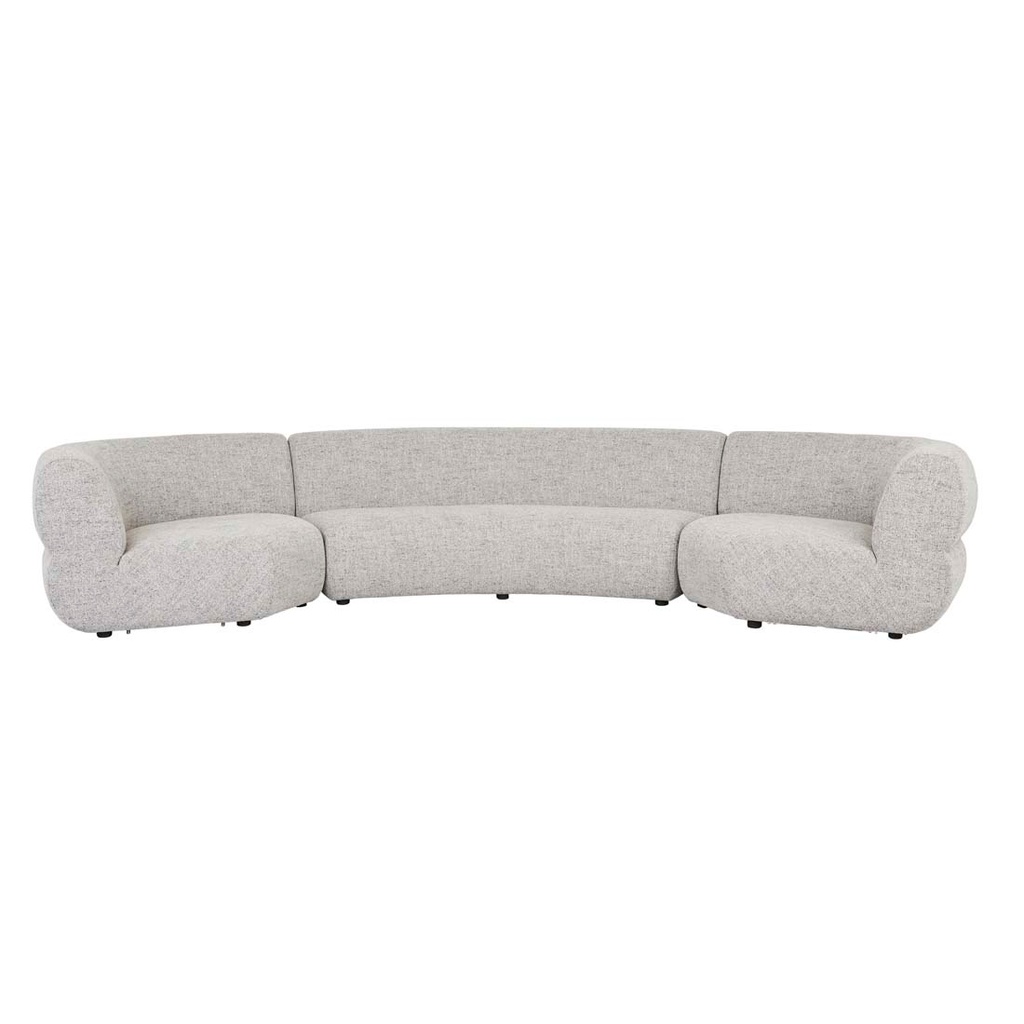 Juno Cloud Corner Sofa - Moon Rock