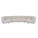 Juno Cloud Corner Sofa - Moon Rock