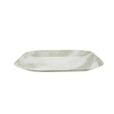 Rufus Bevel Oval Bowl Small - Green Onyx