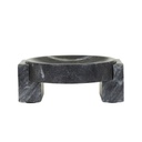 Rufus Hedra Bowl - Black Marble