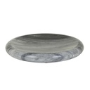 Rufus Indra Shallow Bowl - Black Marble