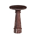 Rufus Jewel Side Table - Carmine Marble