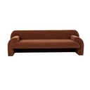 Juno Aubury 3 Seater Sofa - Chestnut