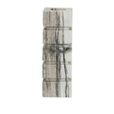 Rufus Stratum Vase Large - Zebra Marble